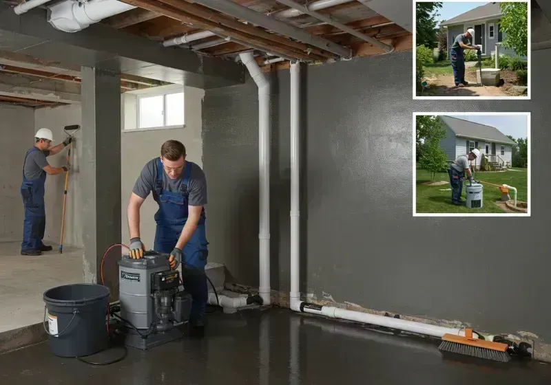 Basement Waterproofing and Flood Prevention process in Howey-in-the-Hills, FL